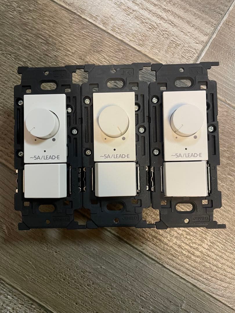 神保 NKW-RLE5 調光器・3路スイッチ +3セット