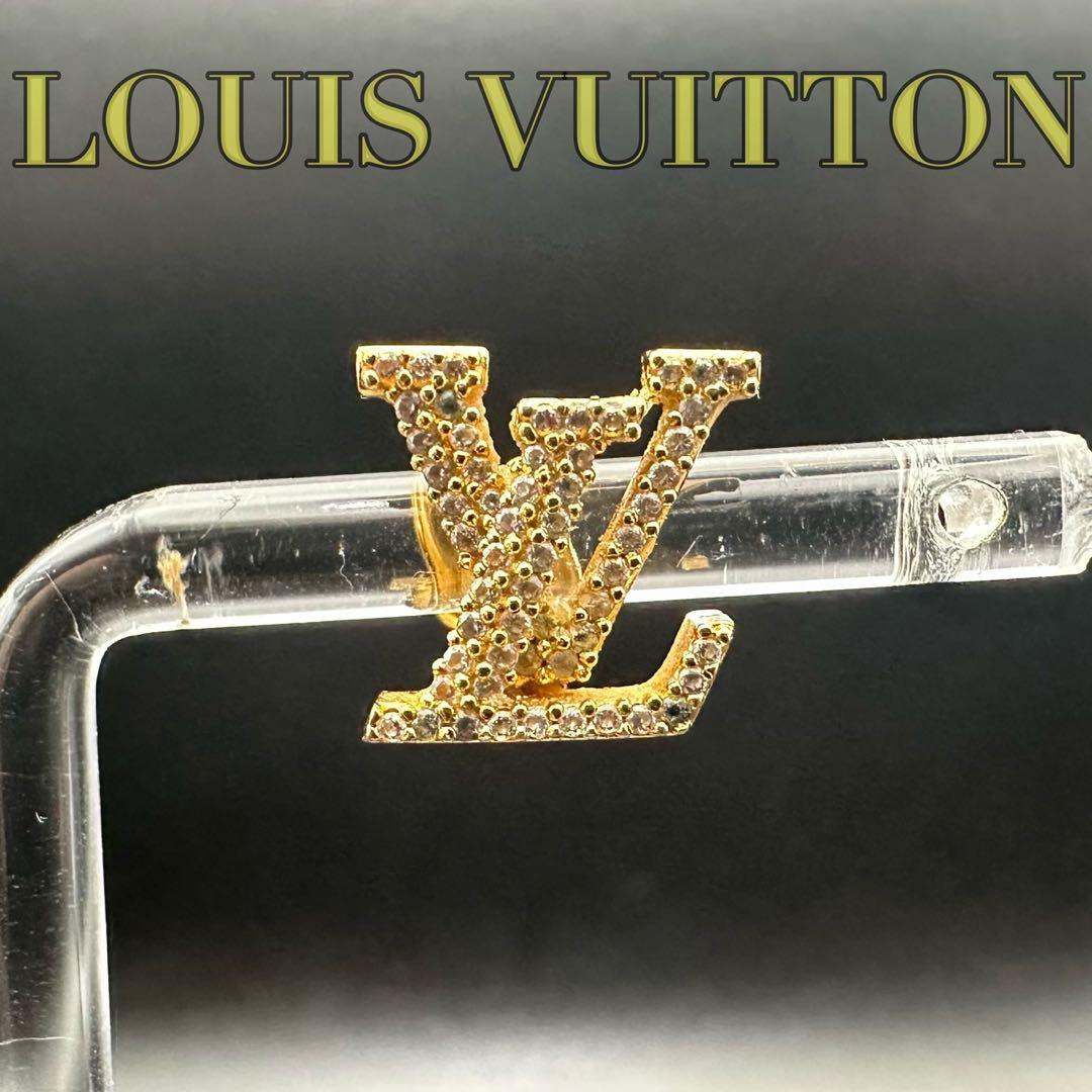 極美品✨　ルイヴィトン　ピアス　アイコニック　ストラス　M00609 849