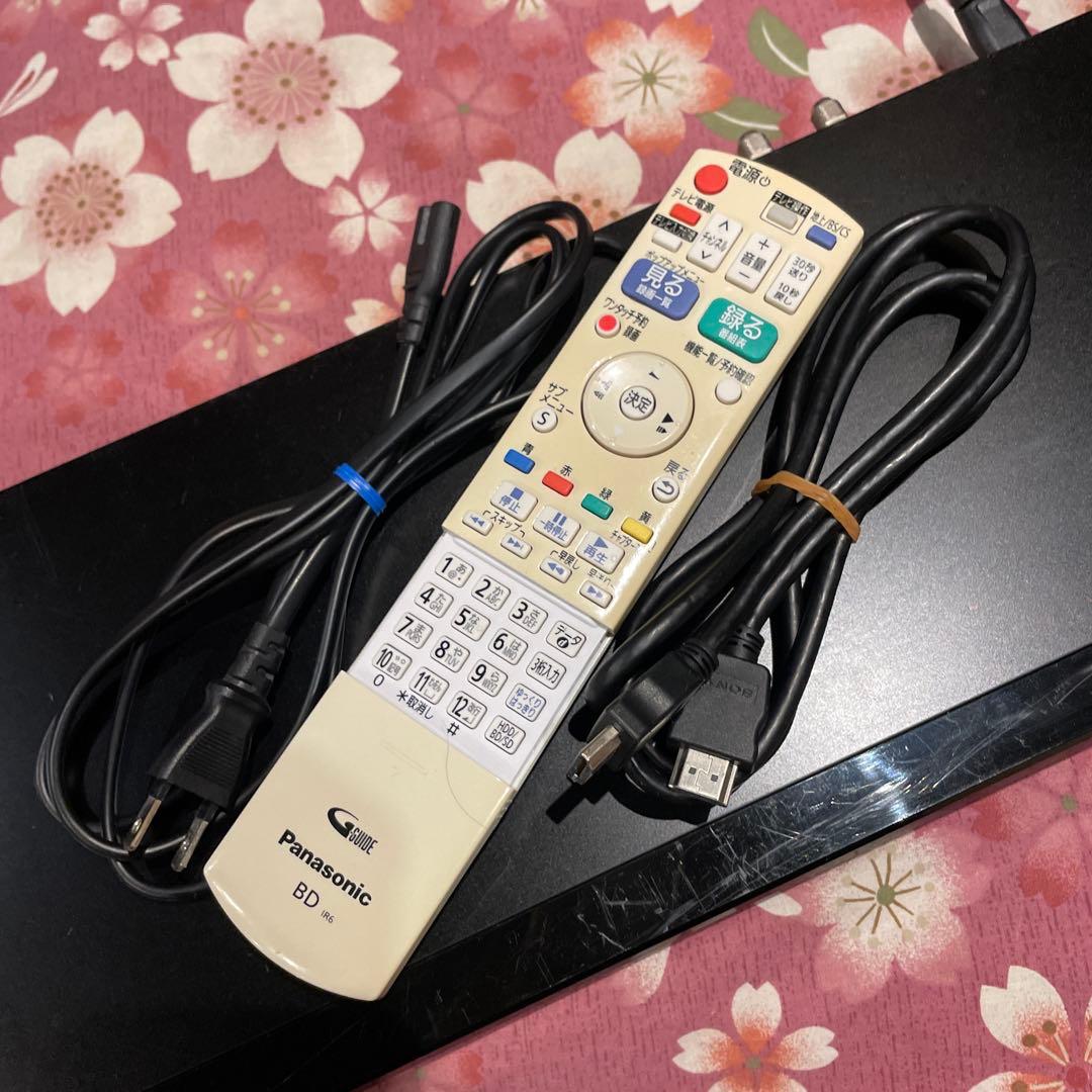 パナ DMR-BRS520 3D対応 15倍録画 500GB　純正リモ等付！