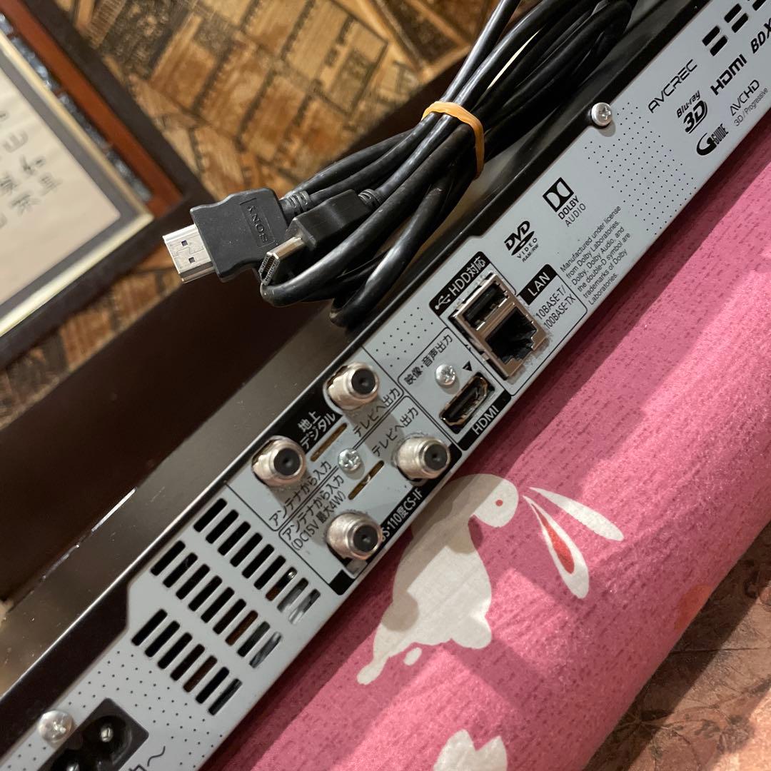 パナ DMR-BRS520 3D対応 15倍録画 500GB　純正リモ等付！