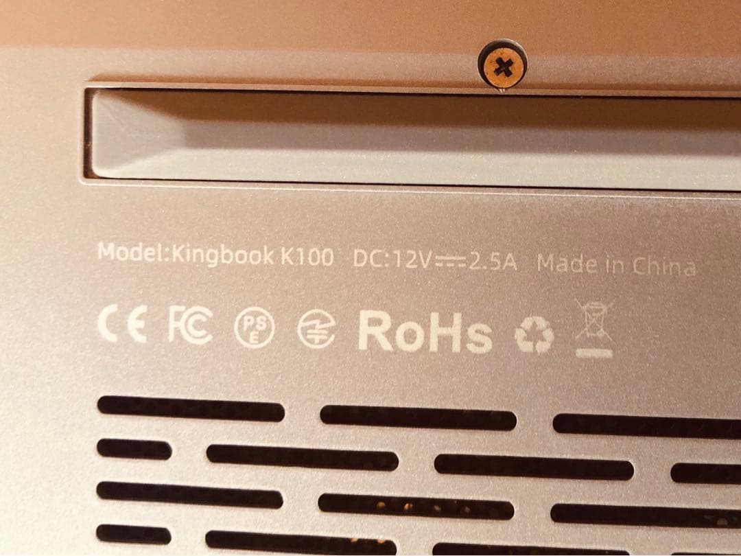 VASTKING Kingbook K100 14インチ サウンドドライバー不調