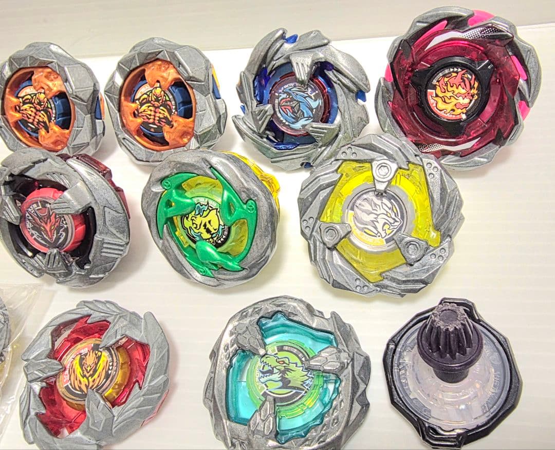ベイブレードX カスタマイズセットU ヘルズリーパー ゴーストサークル 他 7点