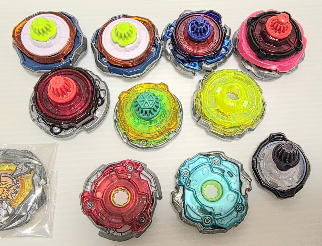 ベイブレードX カスタマイズセットU ヘルズリーパー ゴーストサークル 他 7点