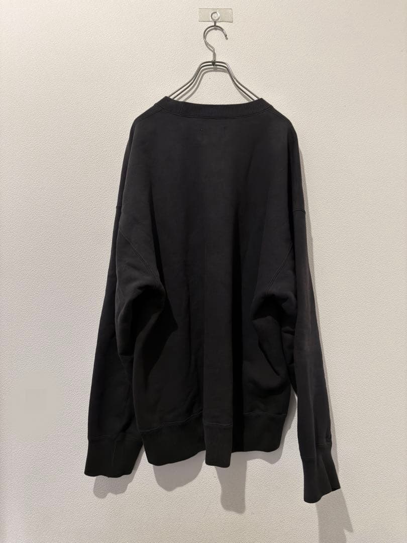 【carol購入】 OVERDYE BLEACH SWEAT LS stein