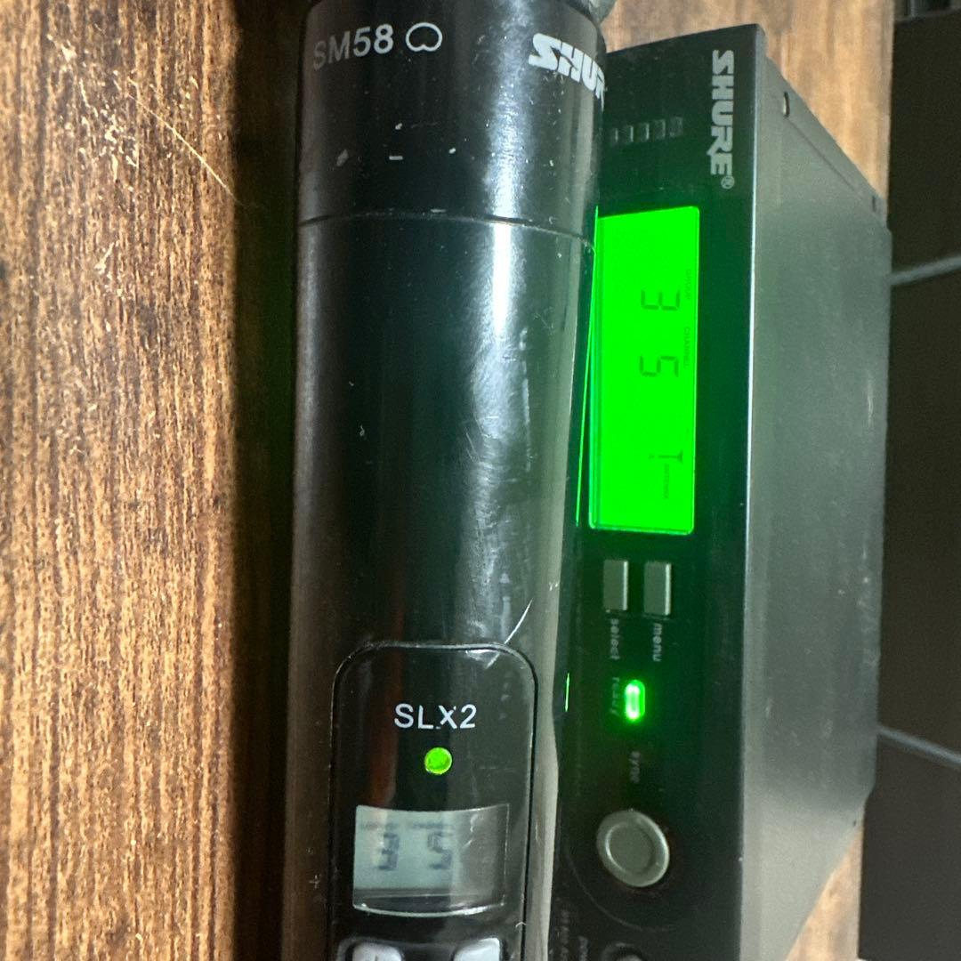 SHURE SLX ワイヤレスマイクシステム