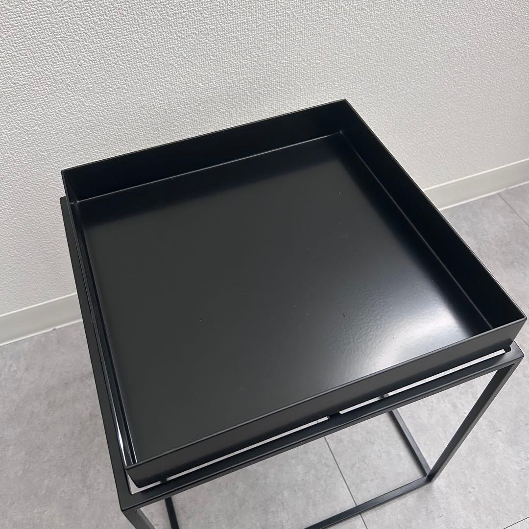 HAY トレイテーブルSブラックTRAY TABLE サイドテーブル