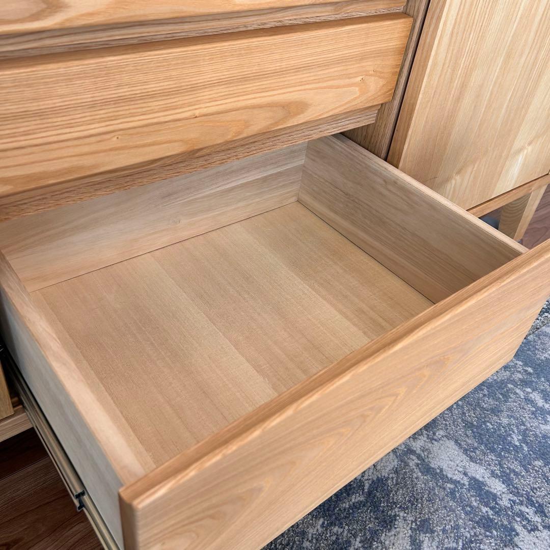 大川家具　サイドボード　キャビネット　150cm