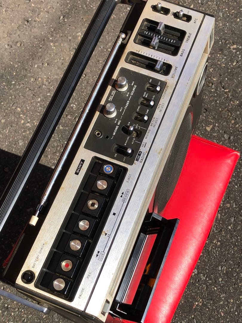 SONYソニー CF-1980 II ラジカセラジオ希少品