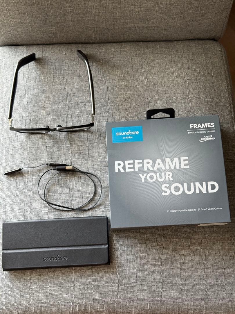 【ほぼ新品】Anker soundcore FRAMES cafe
