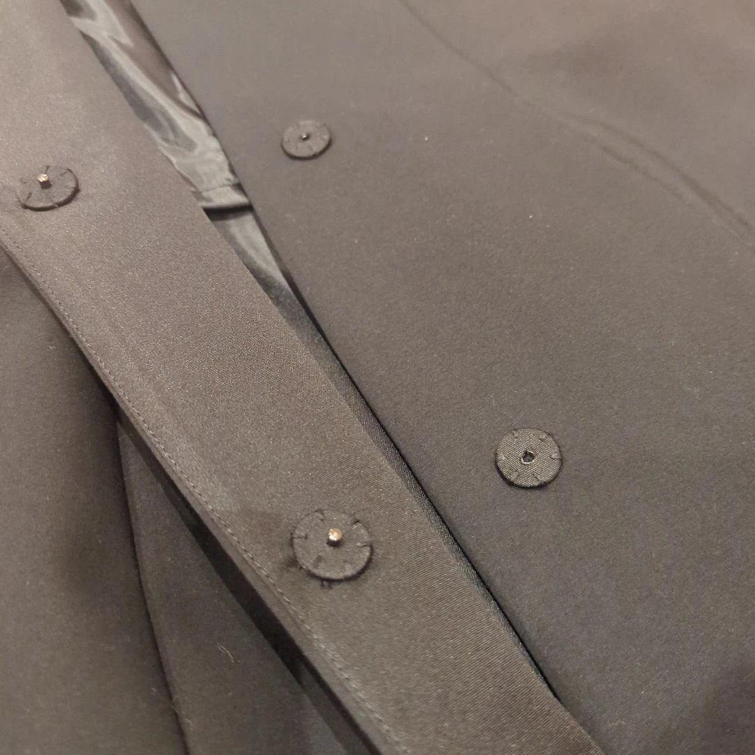 ルフィル ダブルクロスペプラムジレ ブラック