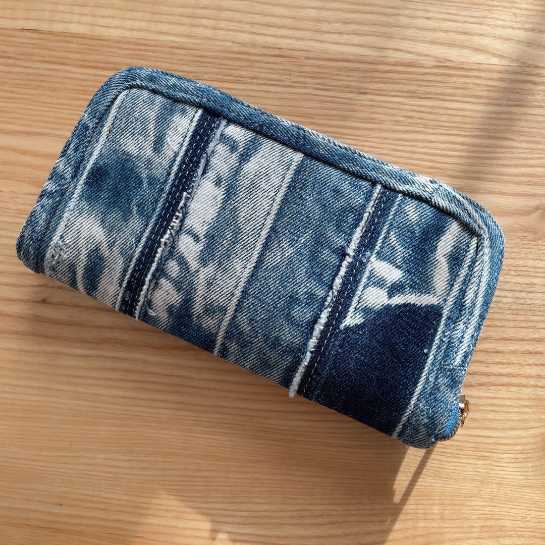 ともとも デニム リメイク 長財布