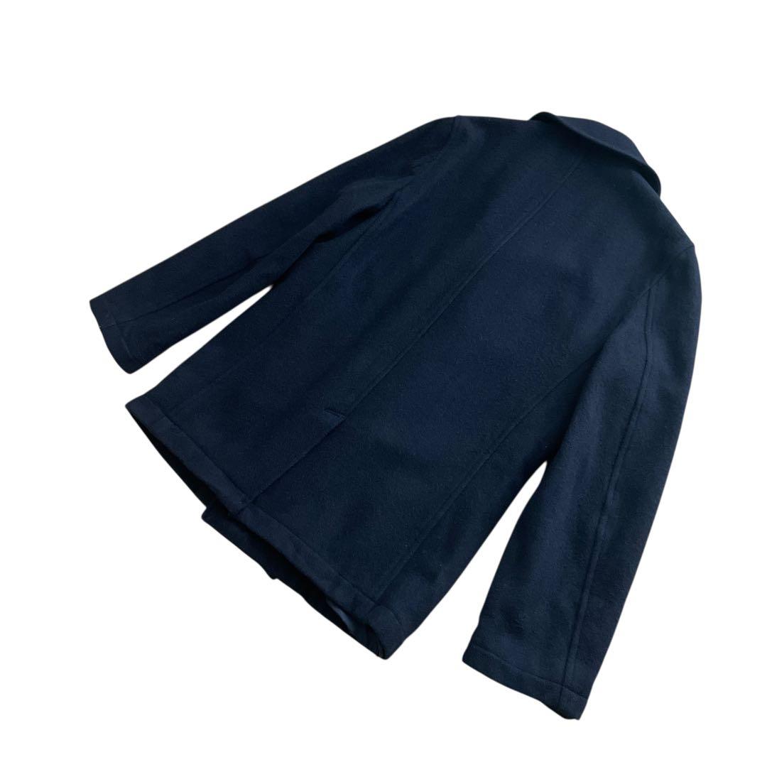 美品 コムデギャルソンオム ピーコート HN-C017 AD2004 ブラックS