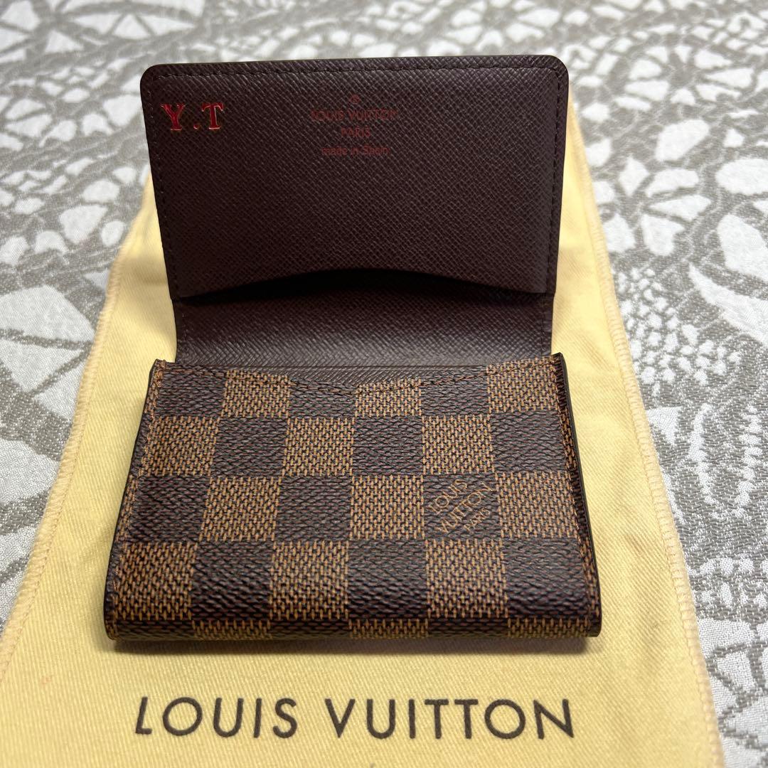 ハニマル 商品　　　ルイヴィトン ダミエ 名刺入れ カードケース【美品】