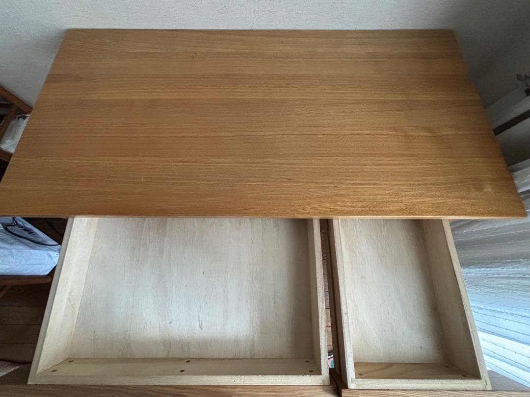無印良品のシンプル学習机！