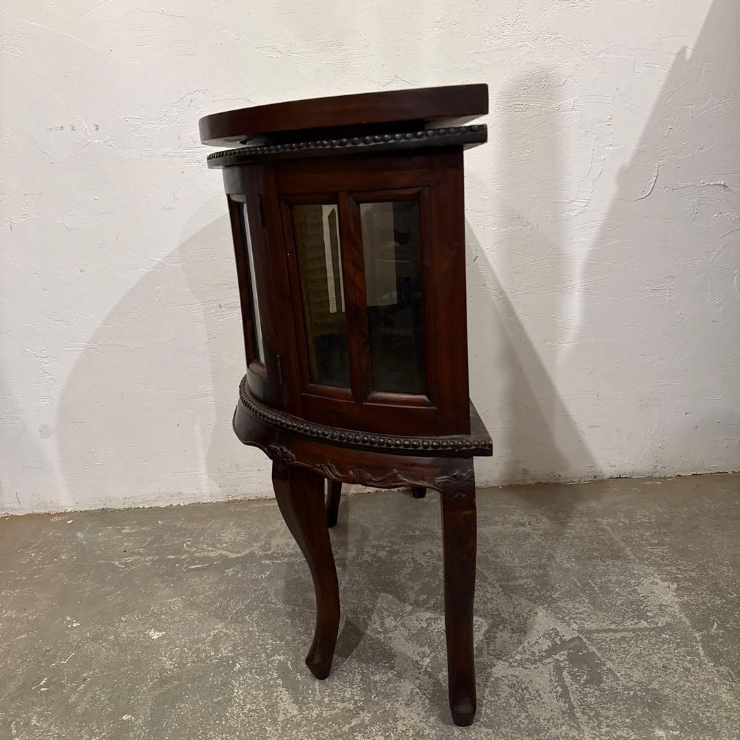 年末年始saleヴィンテージ　ガラス　キャビネット