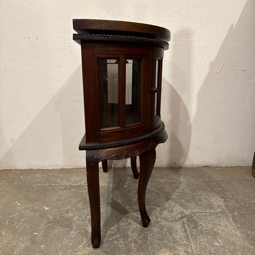 年末年始saleヴィンテージ　ガラス　キャビネット