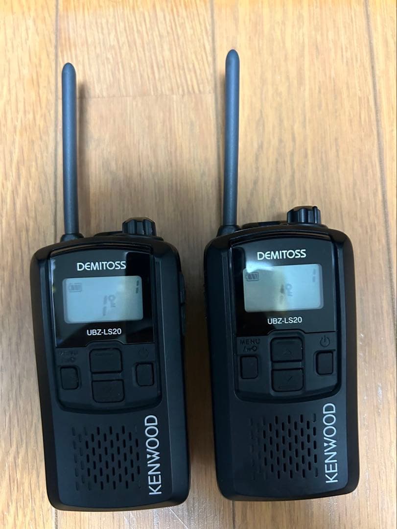 KENWOOD DEMITOS UBZ-LS20 無線機の2個セット
