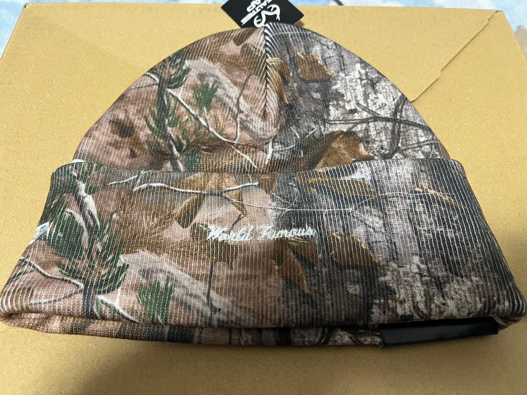 supreme☆new era box logo beanie☆realtree