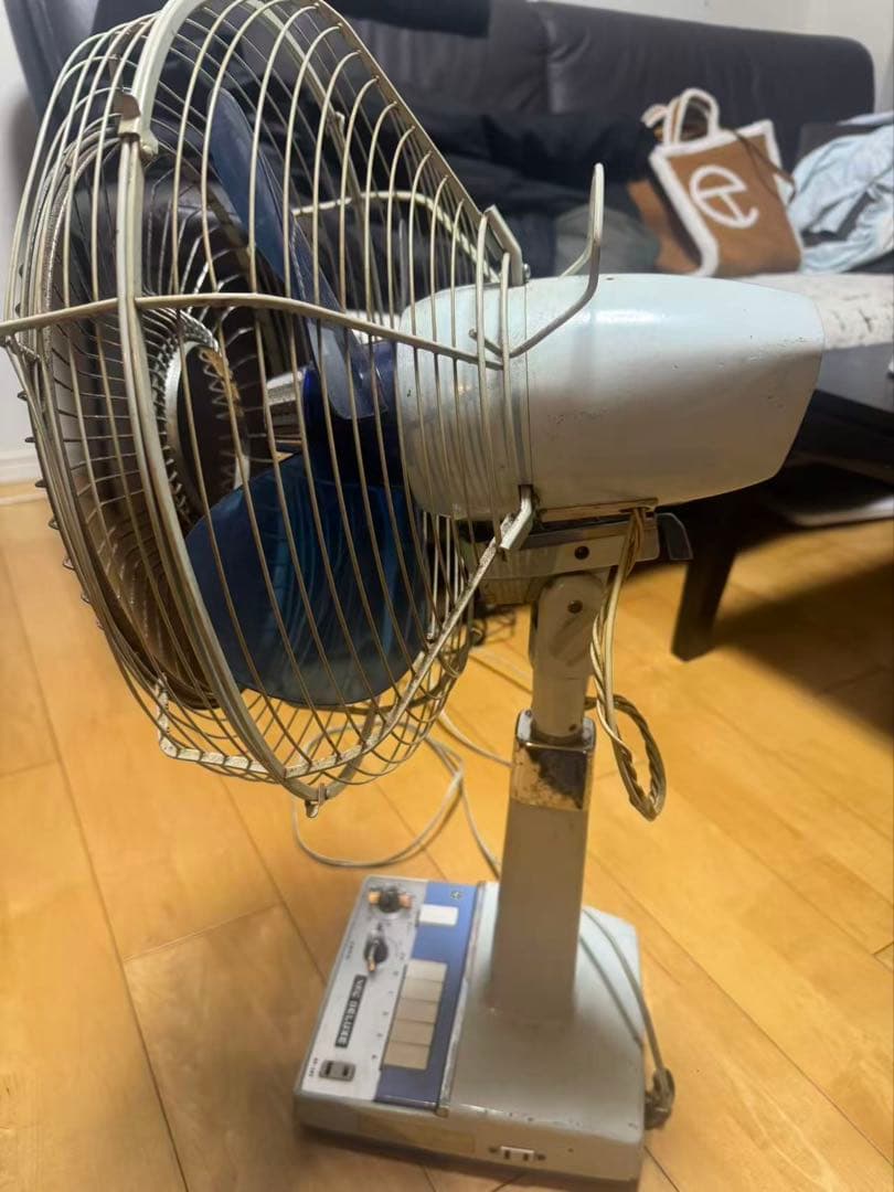 昭和レトロ NEC DELUXE 扇風機　NF-34T　30ｃｍ　【簡単動作ＯＫ
