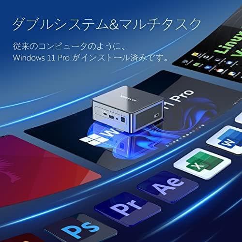 GEEKOM MINI IT11 ミニPC Core i7 11390H