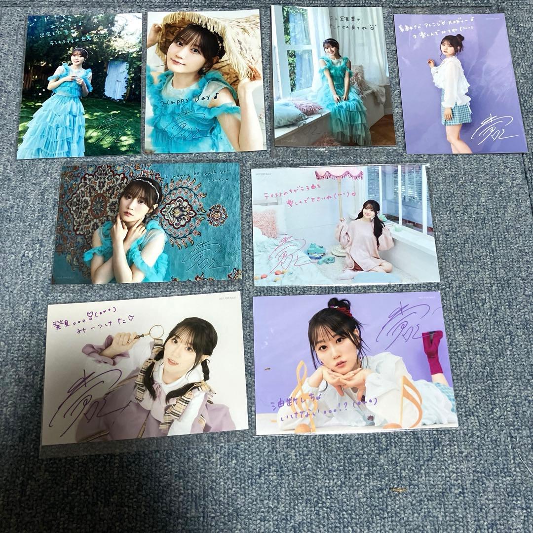 【ポン酢】　小倉唯　CD ブロマイド　18点セット