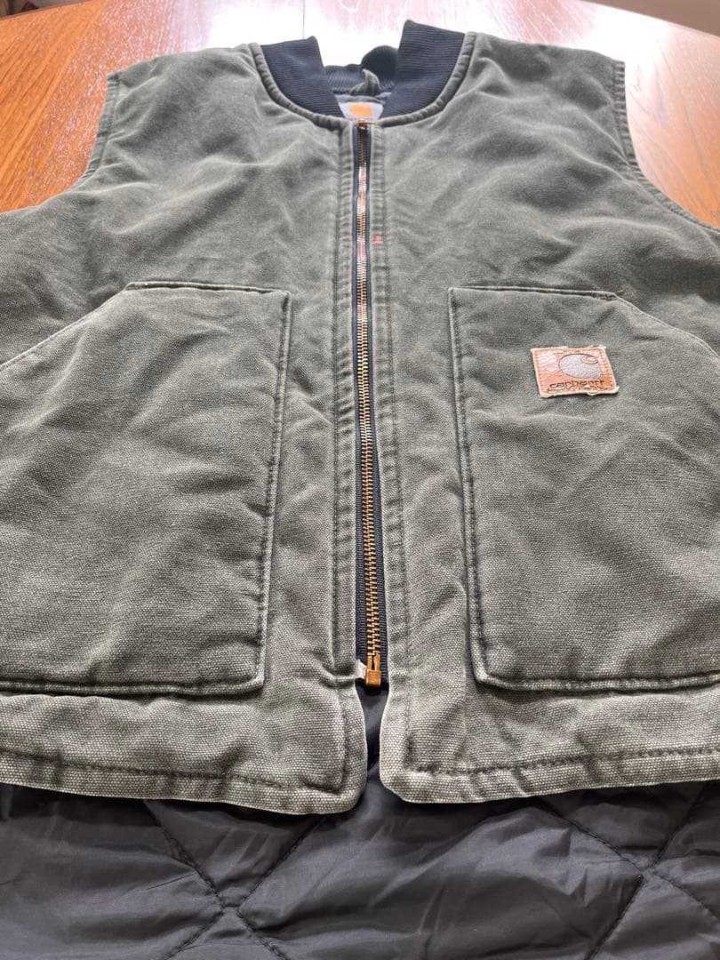 USA製！Carhartt VEST ベスト ヴィンテージ 腰ゴム