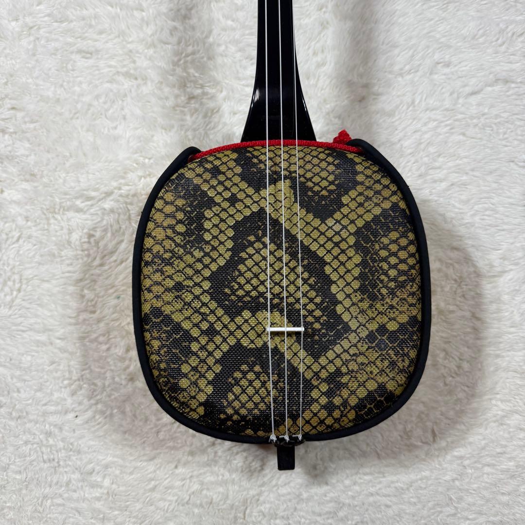 沖縄三線 合皮 人工皮 初心者 和楽器 民謡用 三味線