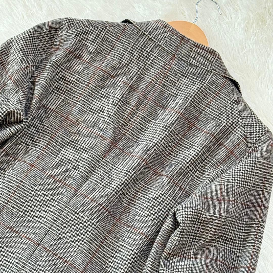美品 近年 タリアトーレ ビームス別注 千鳥格子 ジャケット 46