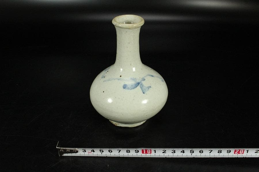 古美術 李朝 染付 徳利(K-A635)