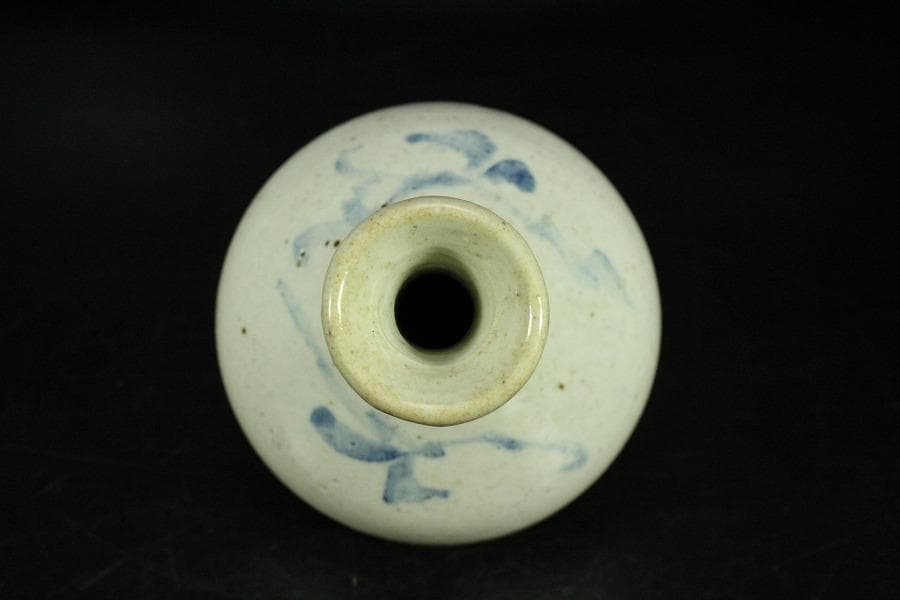 古美術 李朝 染付 徳利(K-A635)