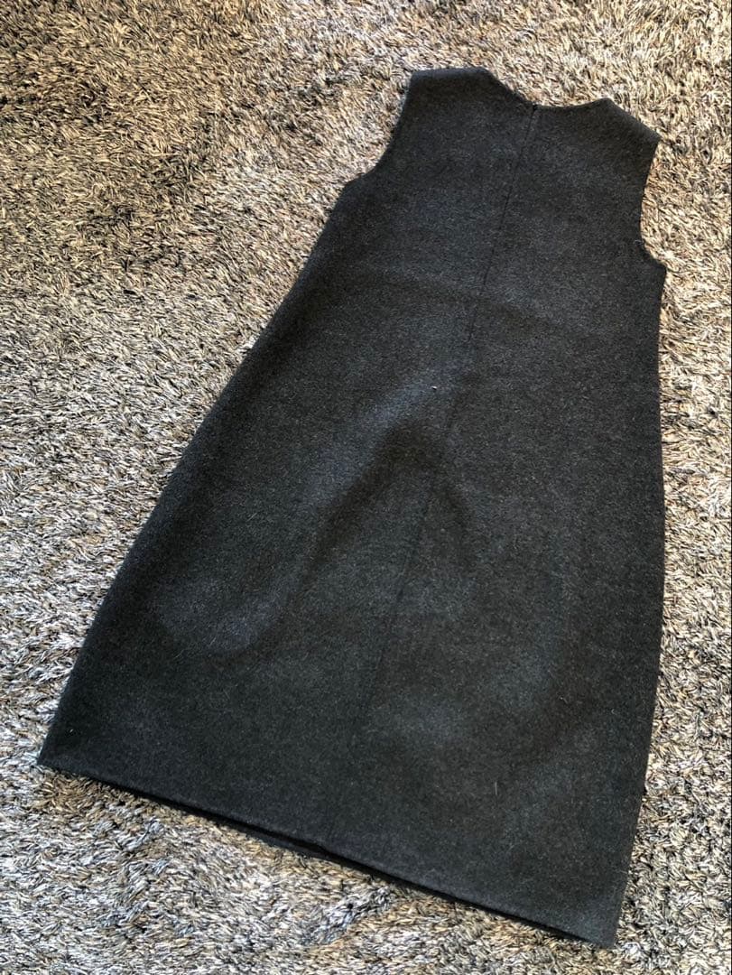 【最高級】MaxMara クチートアマーノ バルーンダブルフェイスワンピース