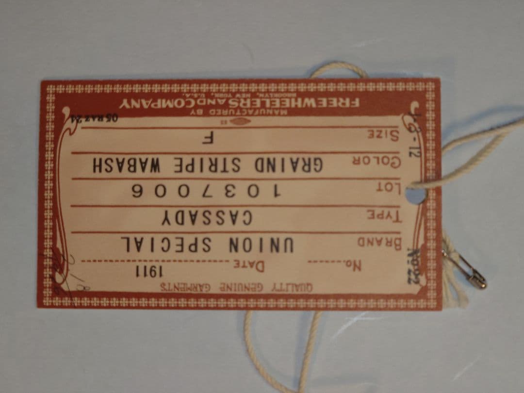 フリーホイーラーズ キャサディ GRAIND STRIPE WABASH