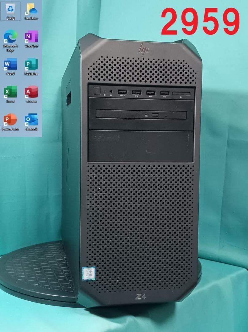 初期保証 Xeon W-2135 64G SSD1TB QuadroP2000