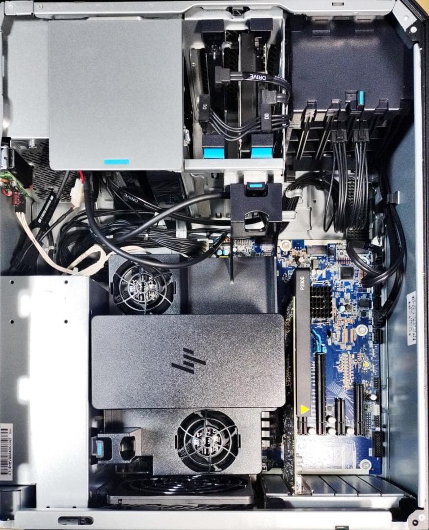 初期保証 Xeon W-2135 64G SSD1TB QuadroP2000