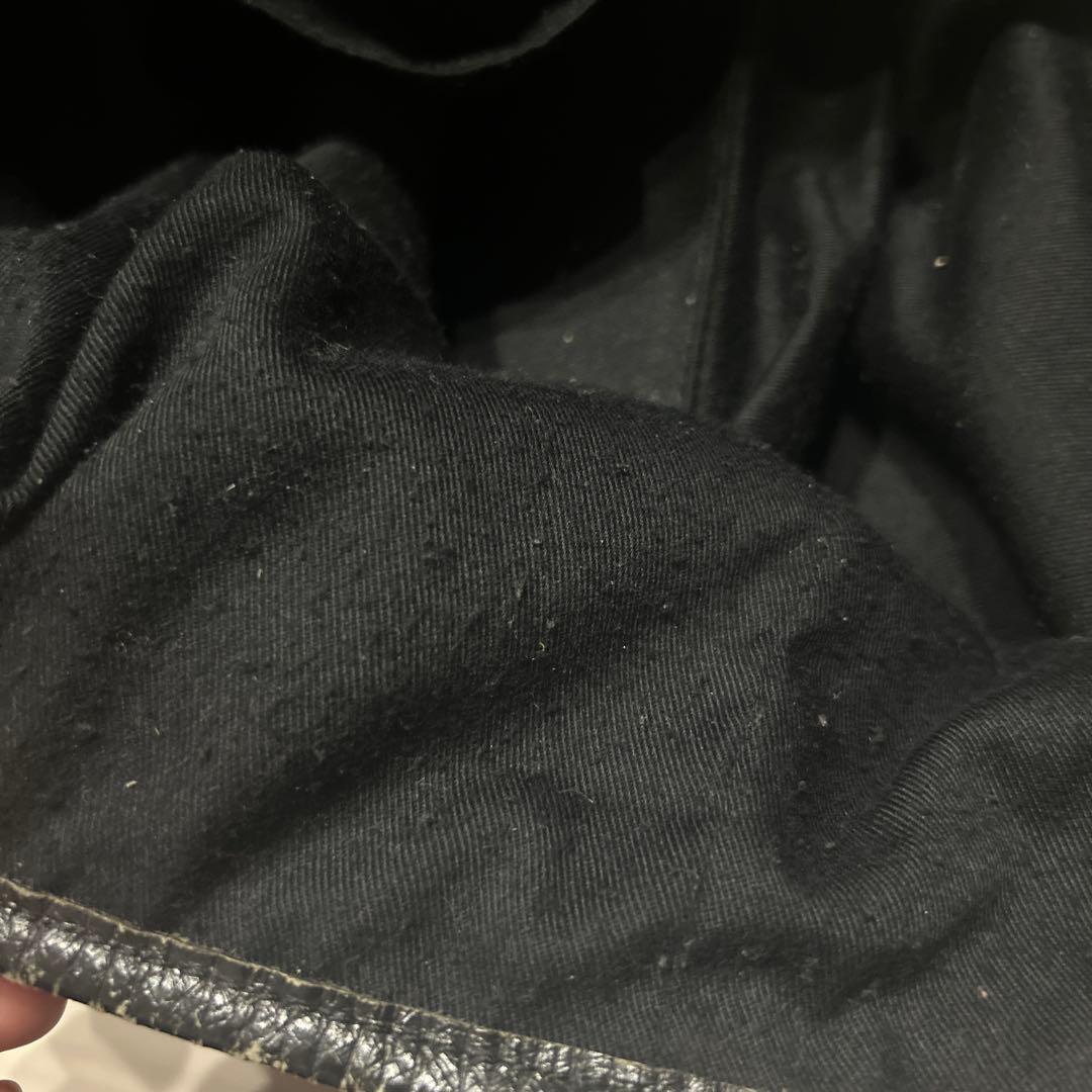 Gucci ネイビー ロゴ入り トートバック　バッグ