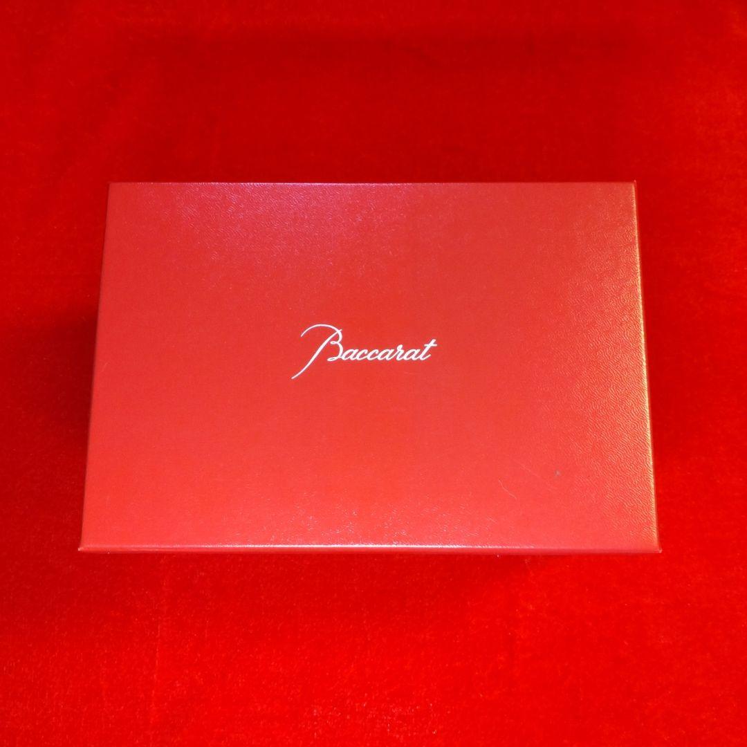 【特別価格】「バカラ スノーウィーツリー」のレッドです。傷を付けてしまいました。