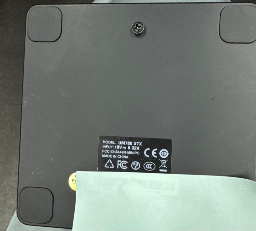 ジャンク　MINISFORUM UM780XTX