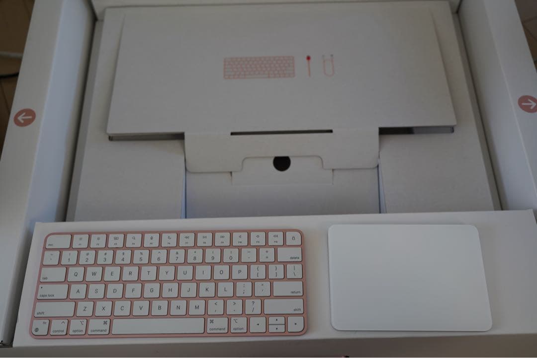 Apple iMac レッド M1 2021型 24インチ 8g メモリ