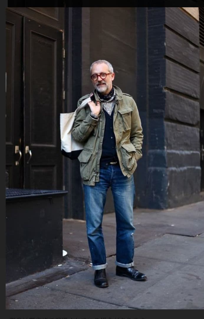 【USA-vintage】m-65 アルミジップ2nd gray-liner