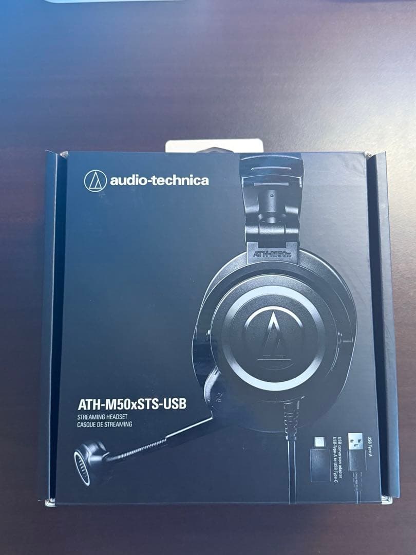 audio-technica ATH-M50xSTS-USB 有線ヘッドセット