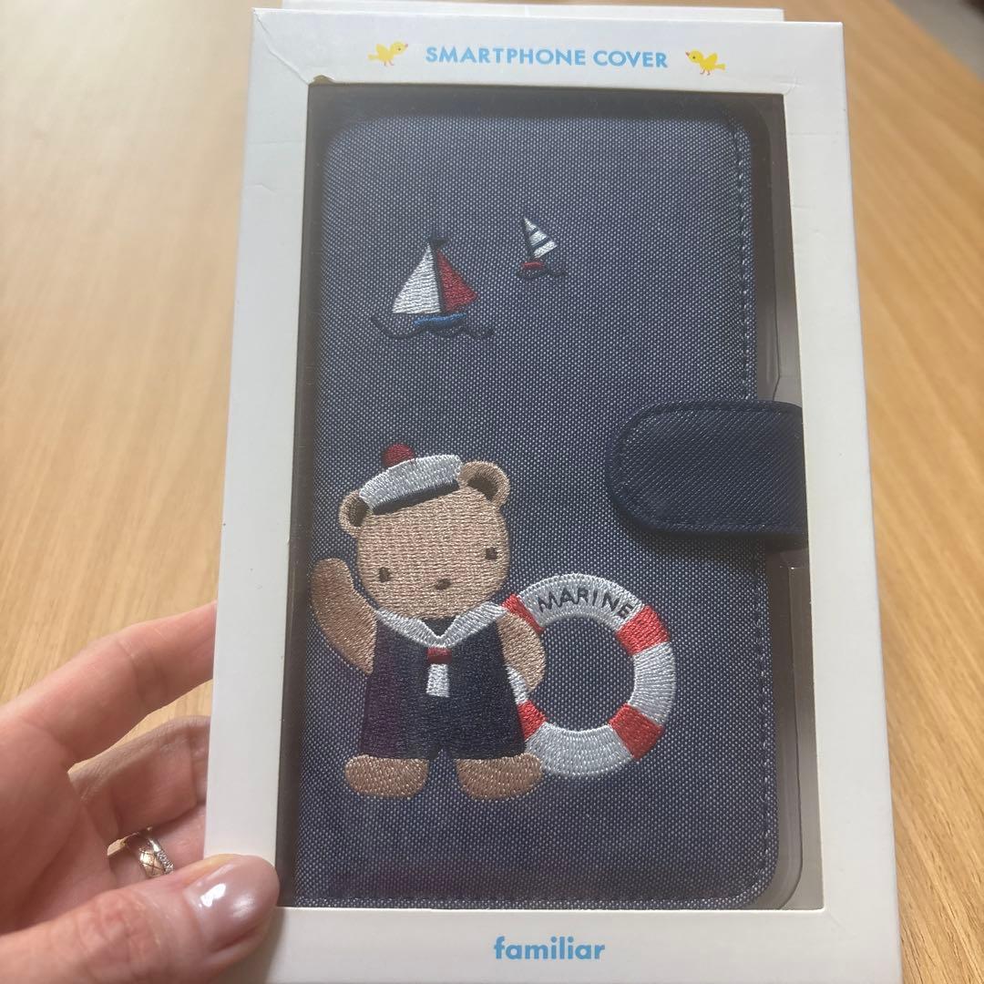 familiar マリンテイスト スマートフォンカバー