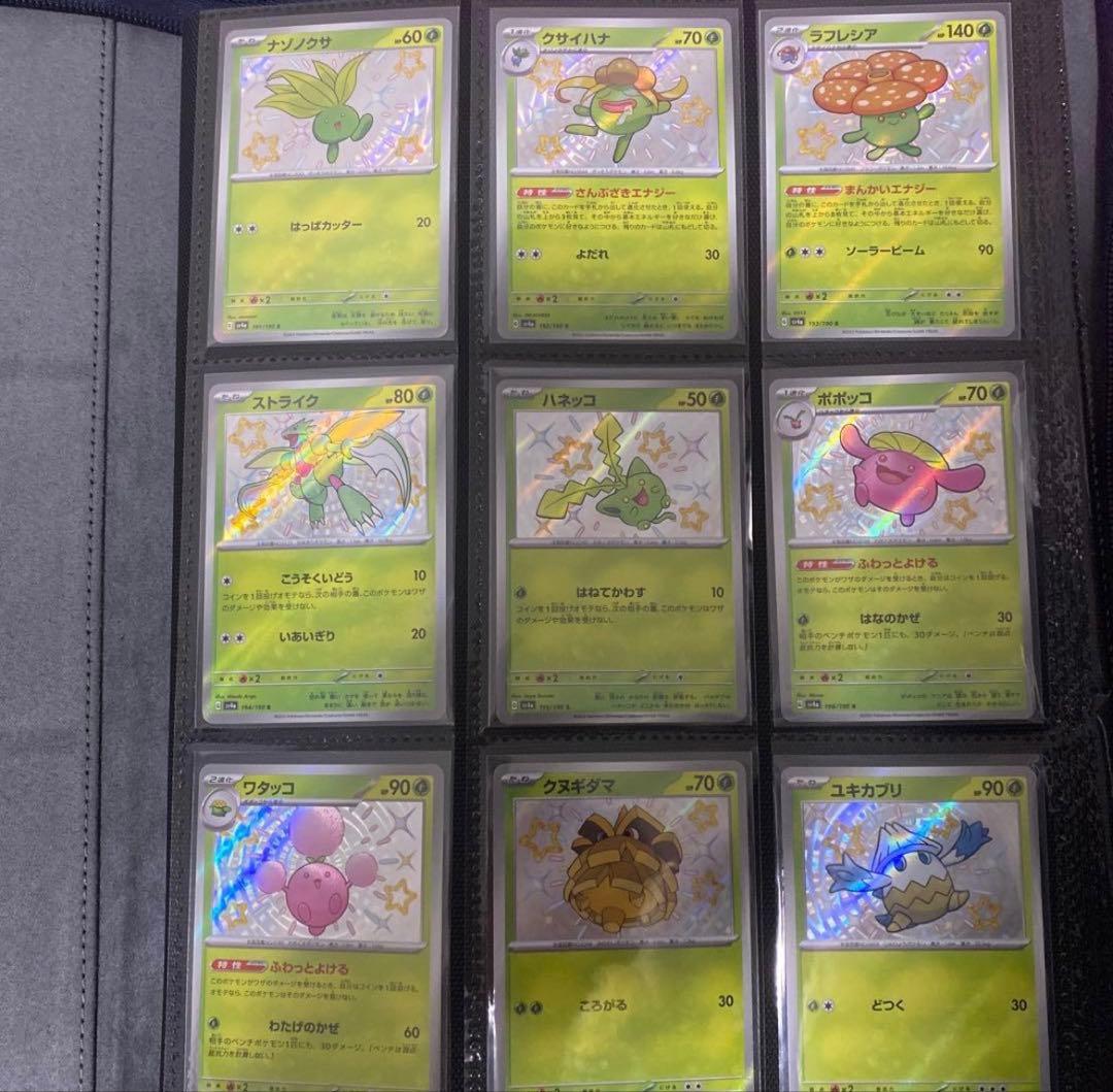 シャイニートレジャー色違いコンプ