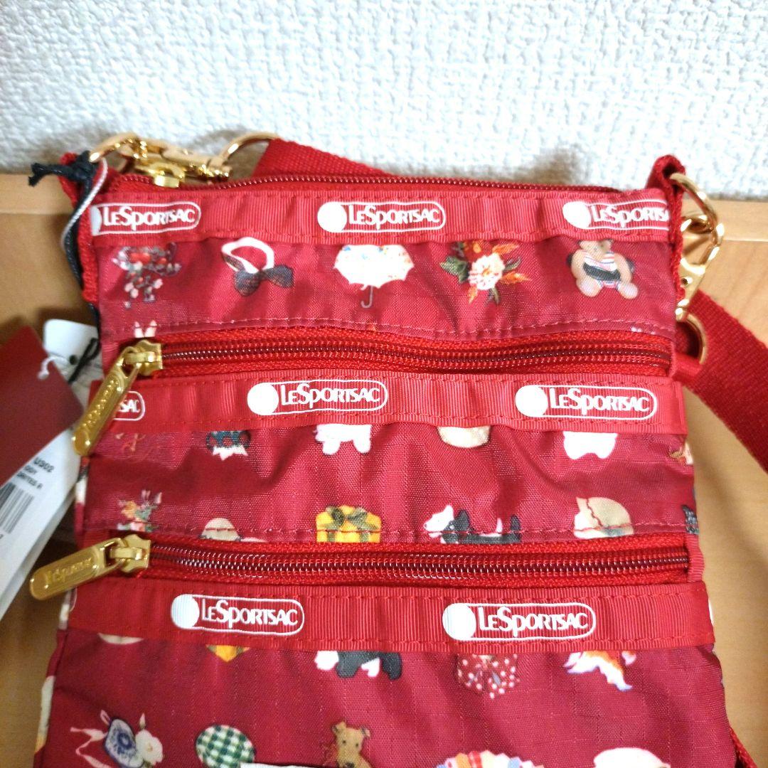 レスポートサック×ピンクハウス ショルダーバッグ サコッシュ 赤 ☆早い者勝ち☆