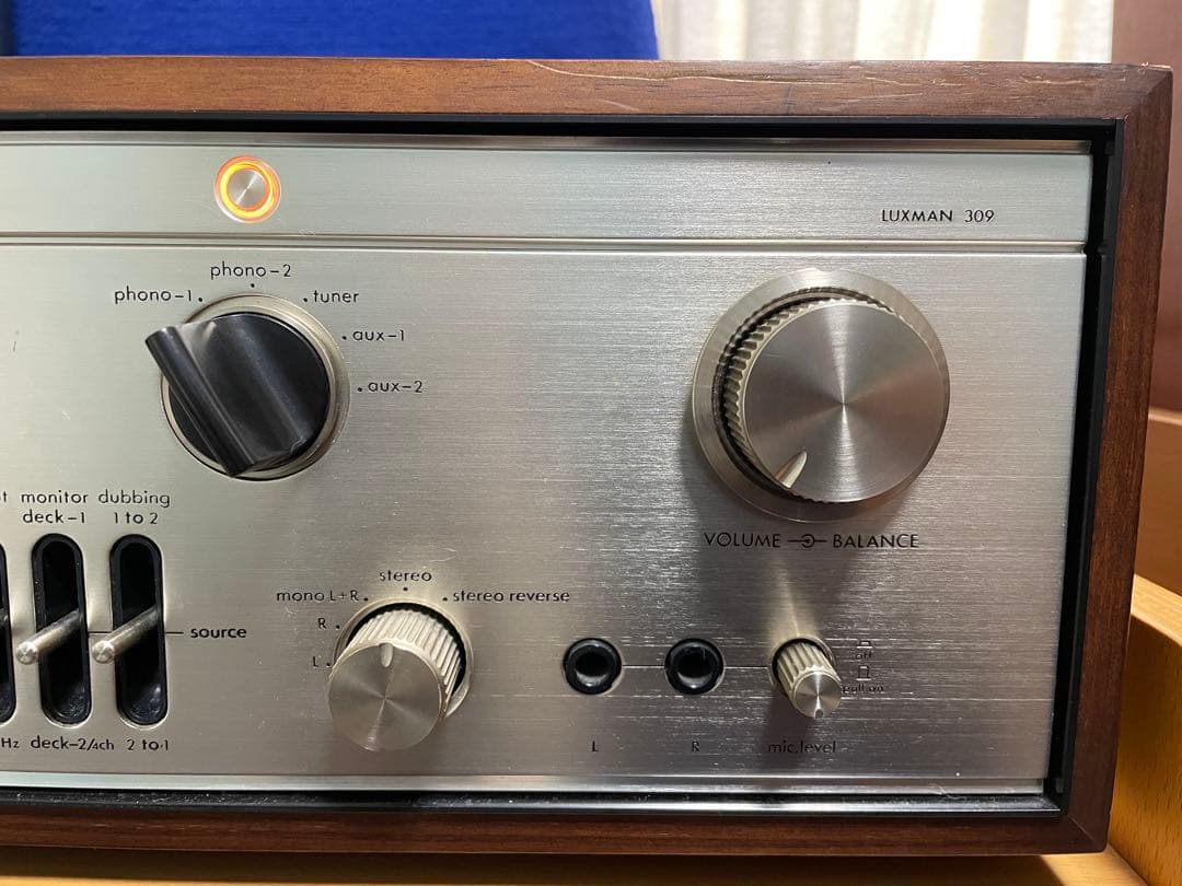 ume　LUXMAN309 アンプ