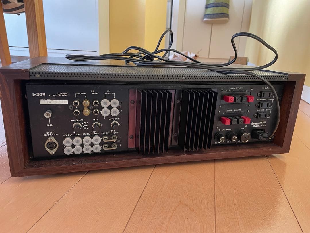 ume　LUXMAN309 アンプ