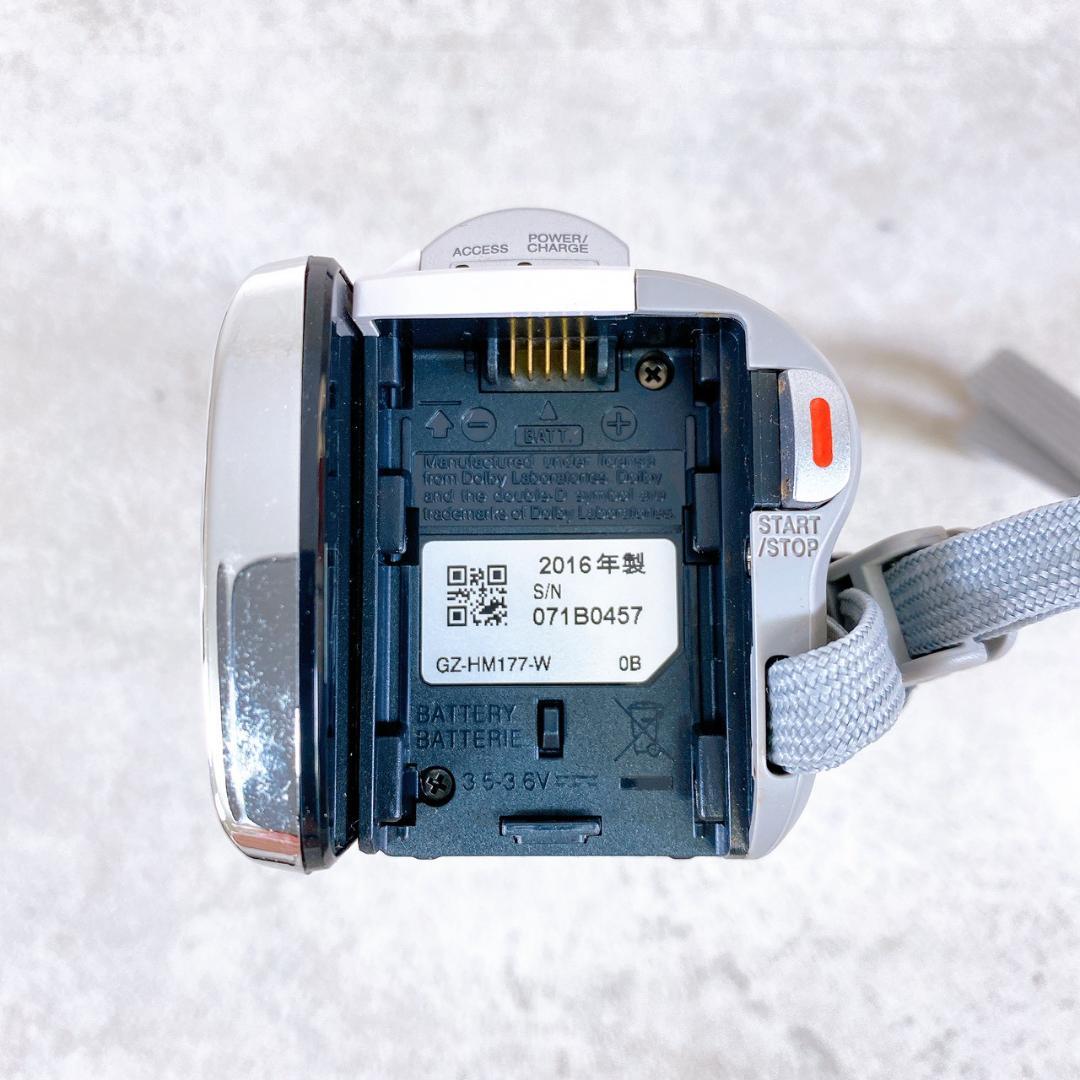 JVC Everio ビデオカメラ GZ-HM177-W 2016年製