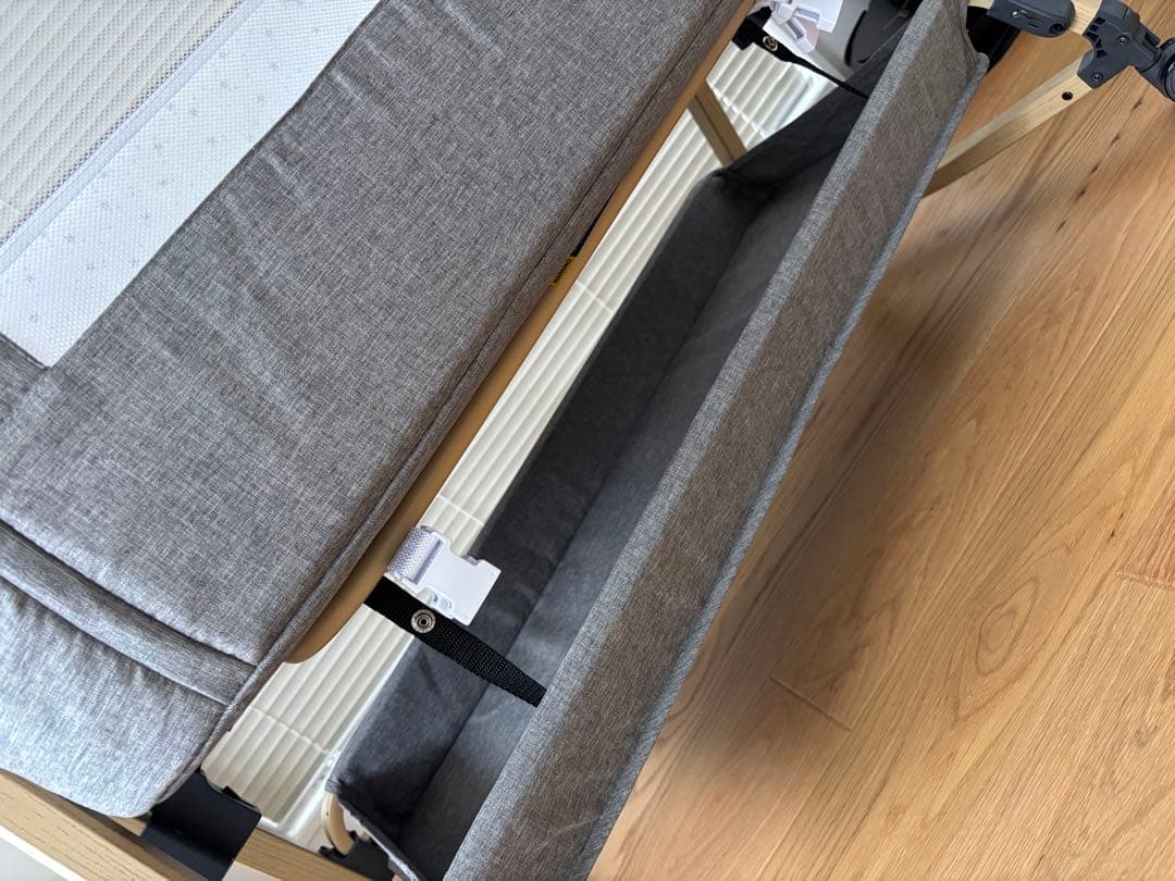 HZDMJ 人気 ベビーベッド 移動式