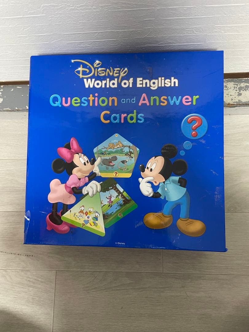 英語のカードゲーム　ディズニー