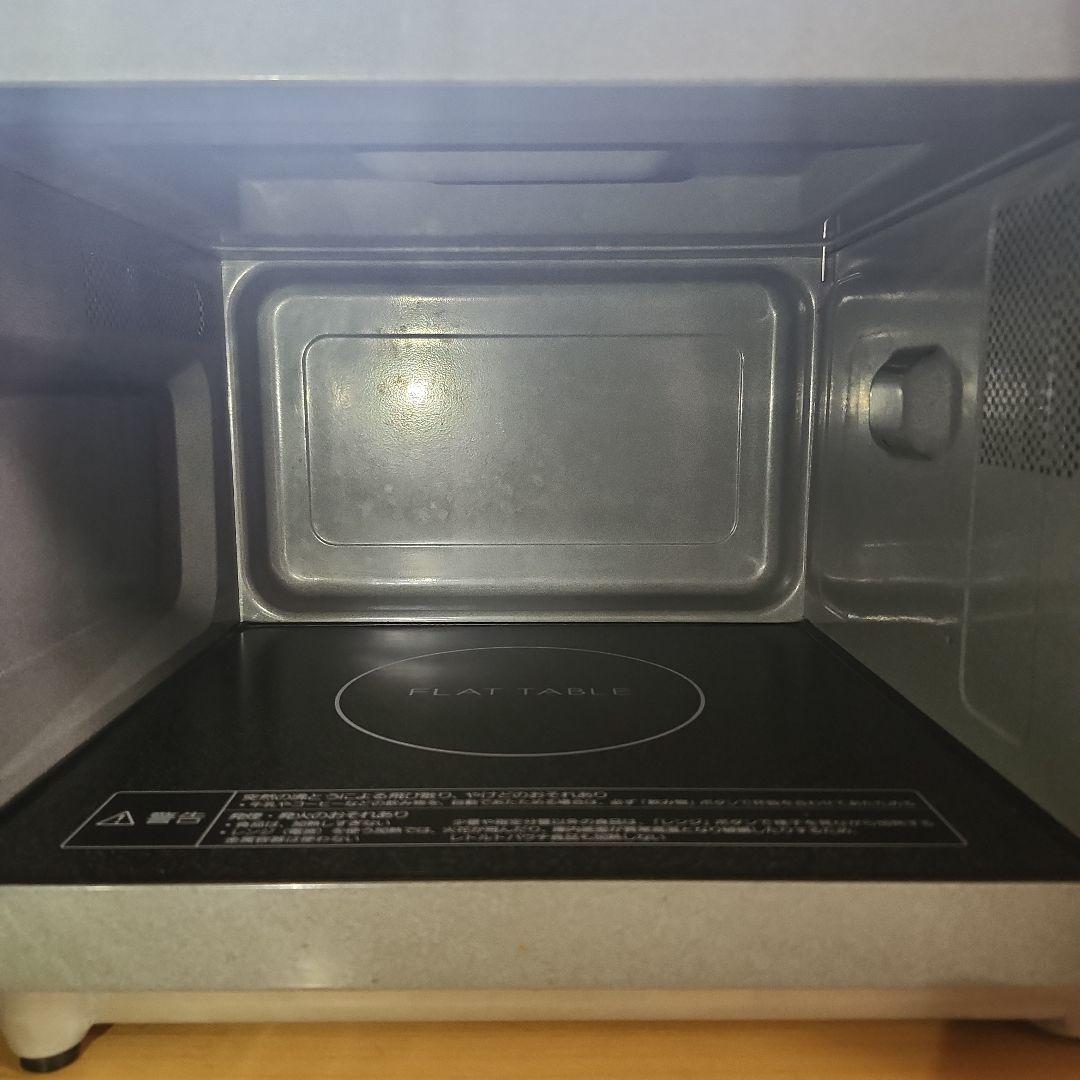 Panasonic NE-FL100-W 単機能電子レンジ　中古　取扱説明書付き