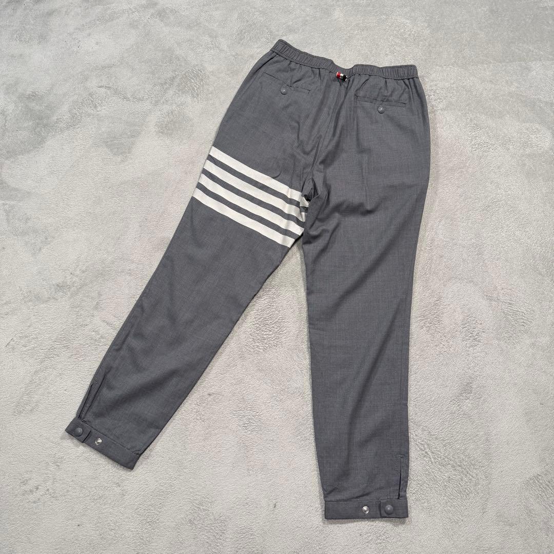トムブラウン　4bar スラックス　グレー　1サイズ　トラックトラウザー